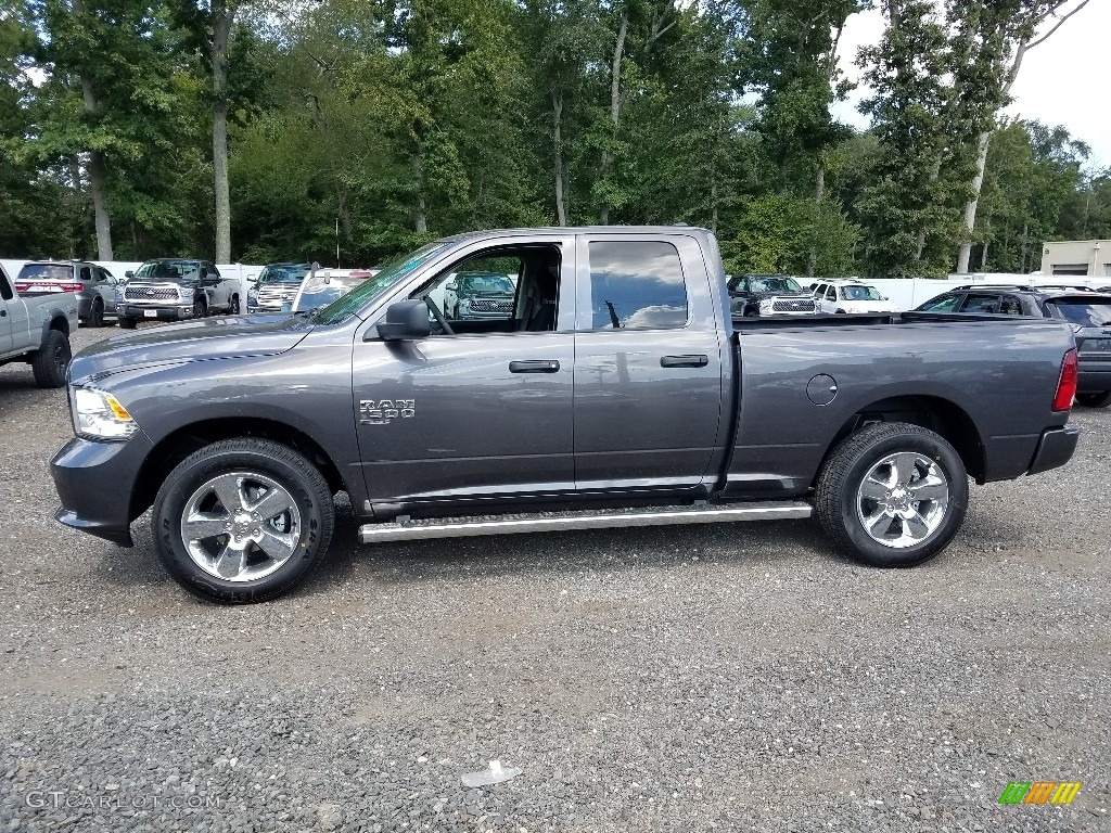 2019 1500 Classic Express Quad Cab 4x4 - Granite Crystal Metallic / Black photo #3