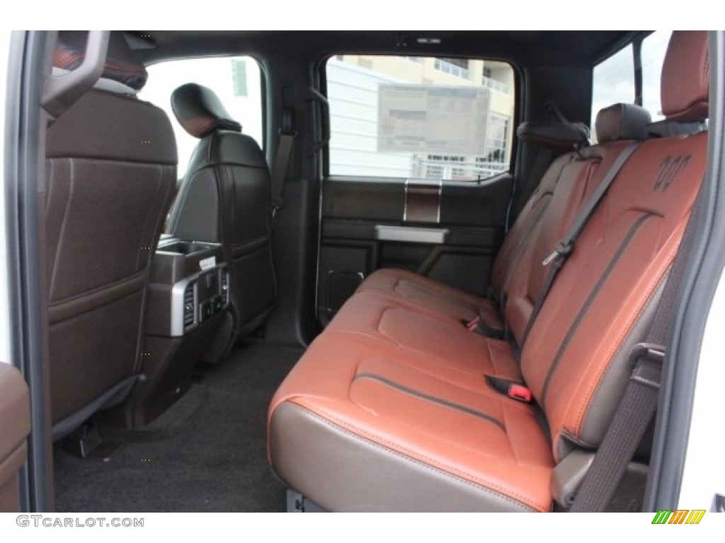 2018 F250 Super Duty King Ranch Crew Cab 4x4 - Oxford White / King Ranch Kingsville Java photo #26