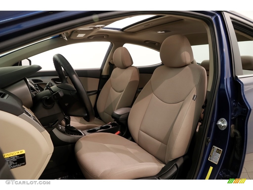 2016 Elantra Value Edition - Blue / Beige photo #6
