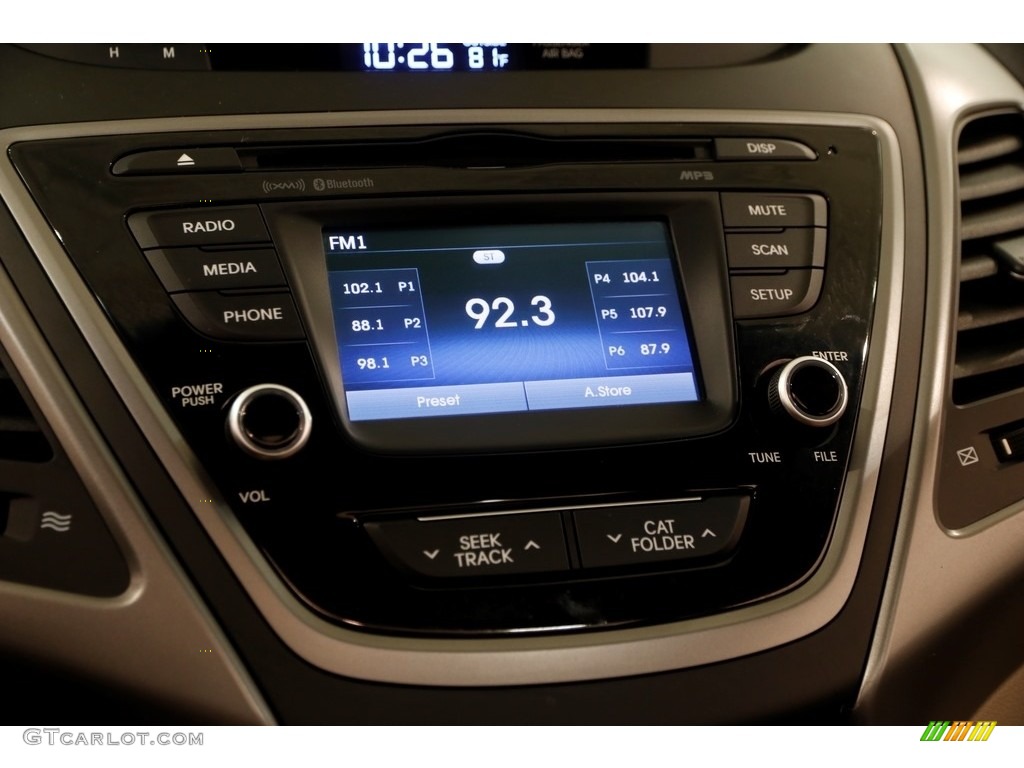 2016 Elantra Value Edition - Blue / Beige photo #11