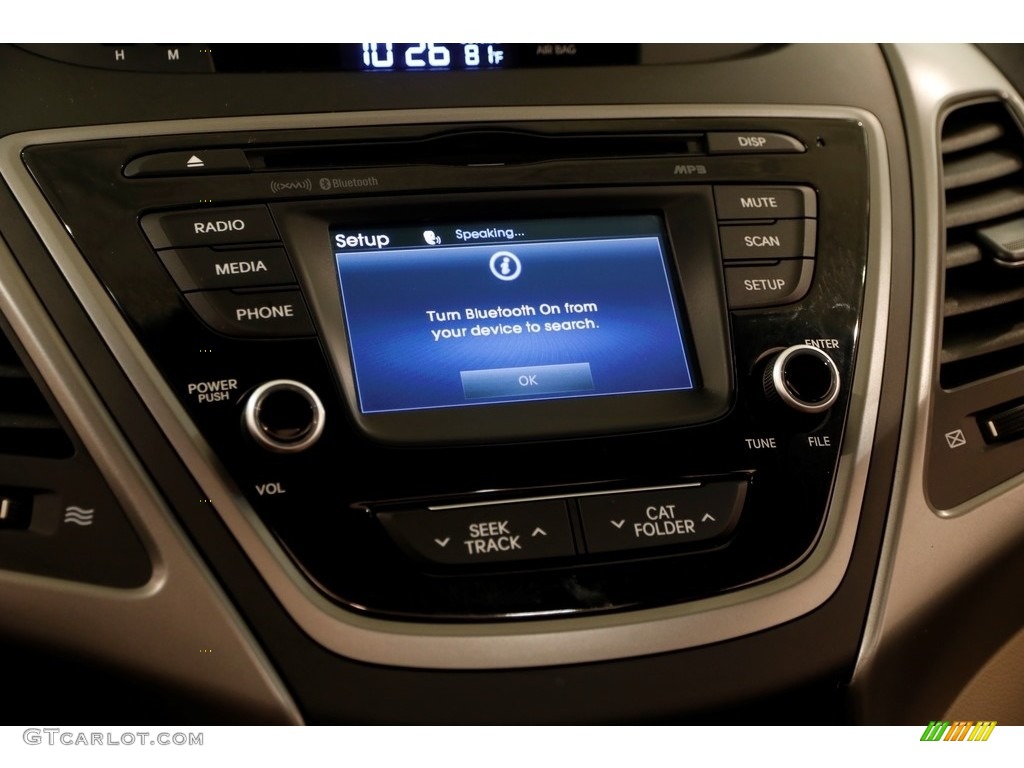 2016 Elantra Value Edition - Blue / Beige photo #12