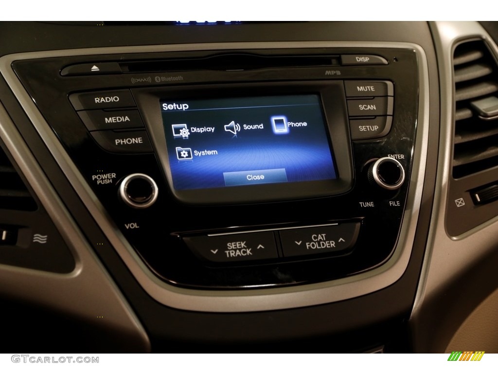 2016 Elantra Value Edition - Blue / Beige photo #13