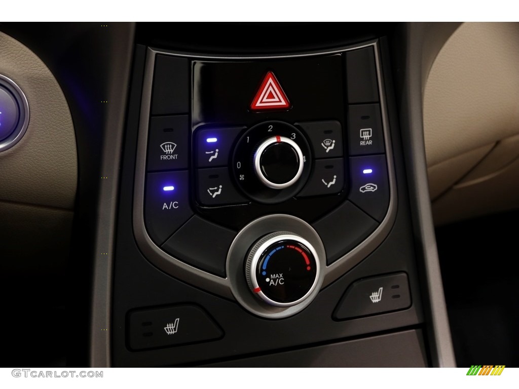 2016 Elantra Value Edition - Blue / Beige photo #14