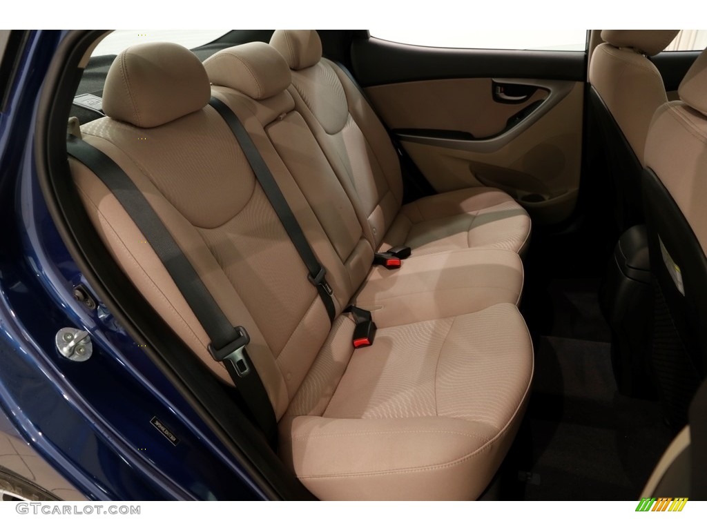 2016 Elantra Value Edition - Blue / Beige photo #18