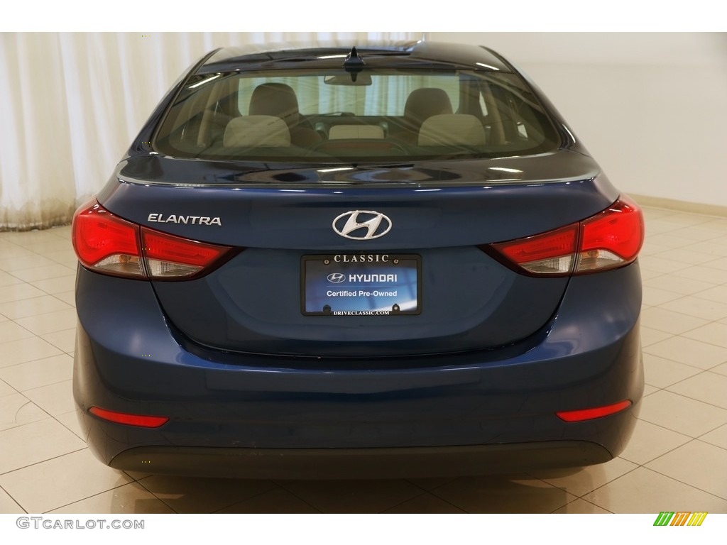2016 Elantra Value Edition - Blue / Beige photo #20