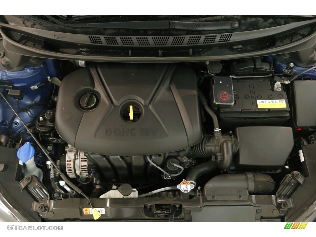 2016 Elantra Value Edition - Blue / Beige photo #21