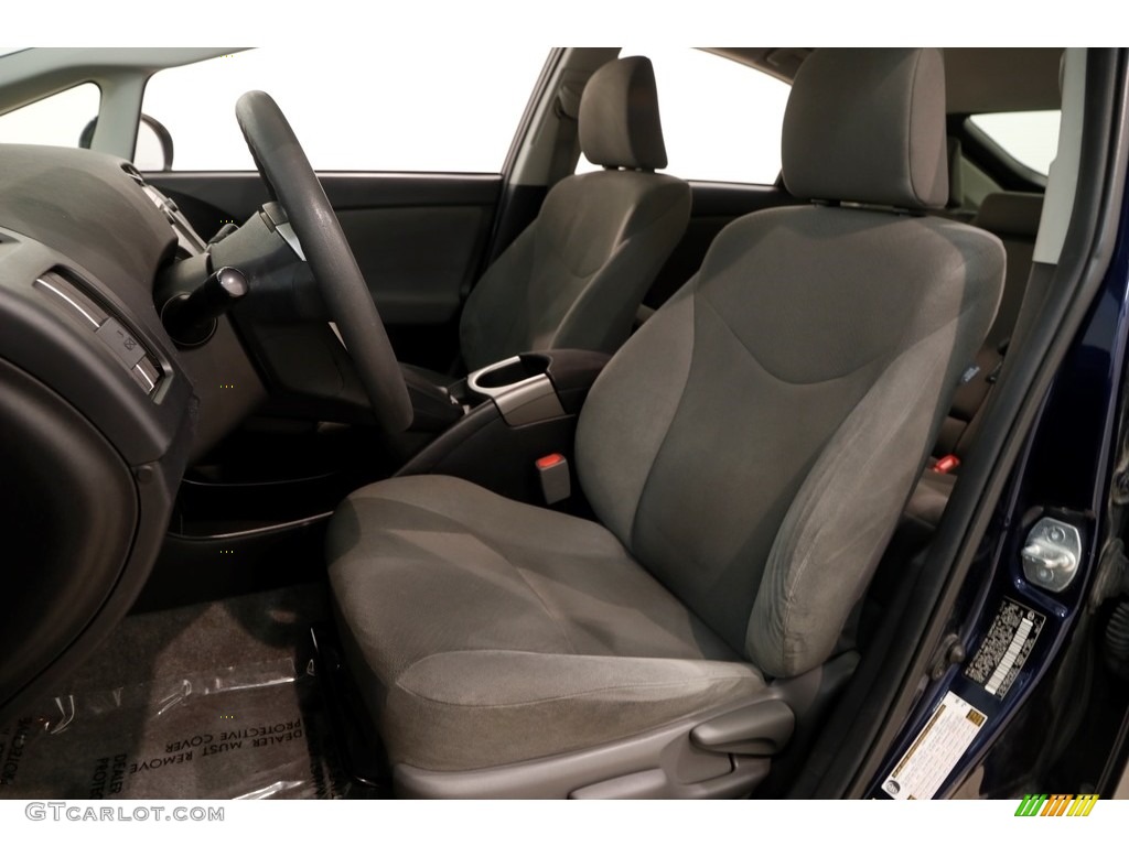 2014 Prius Three Hybrid - Nautical Blue Metallic / Dark Gray photo #5