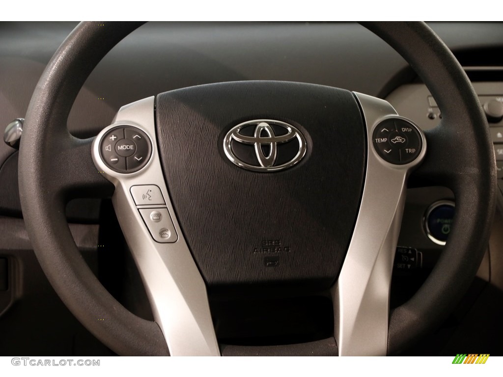 2014 Prius Three Hybrid - Nautical Blue Metallic / Dark Gray photo #7