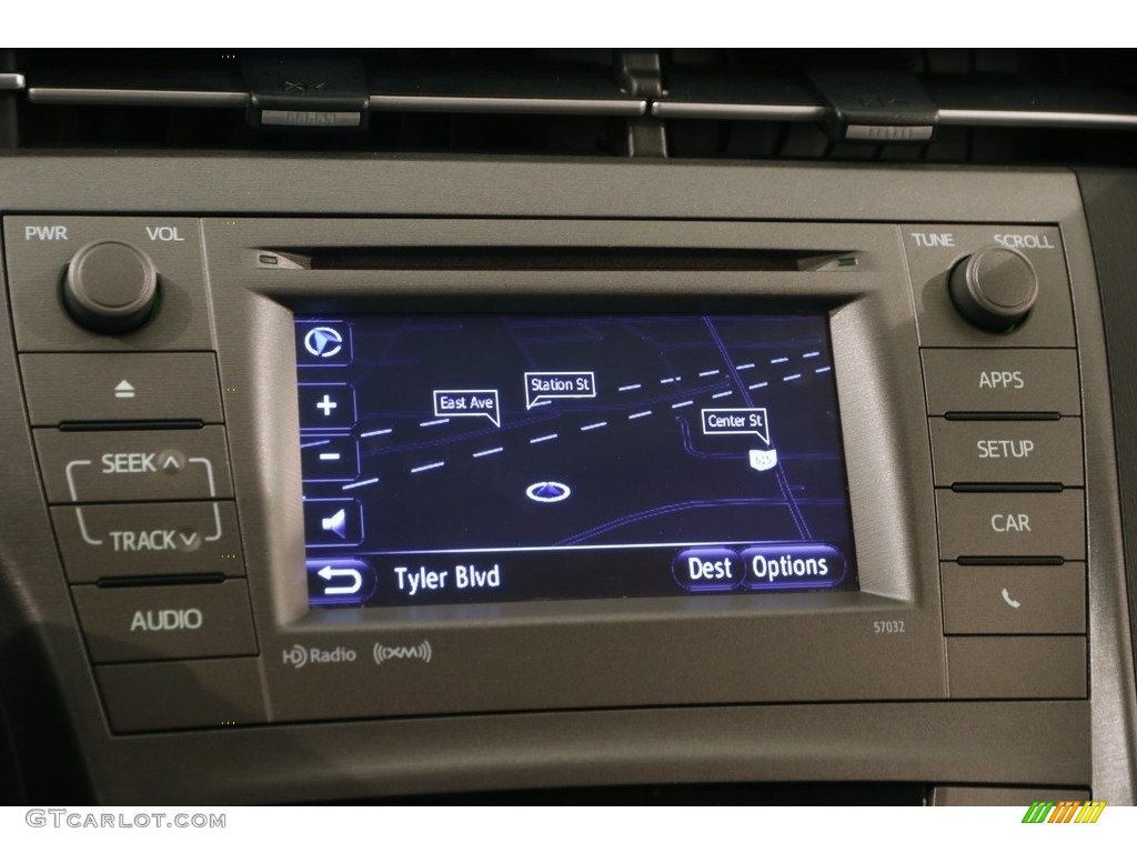 2014 Prius Three Hybrid - Nautical Blue Metallic / Dark Gray photo #10