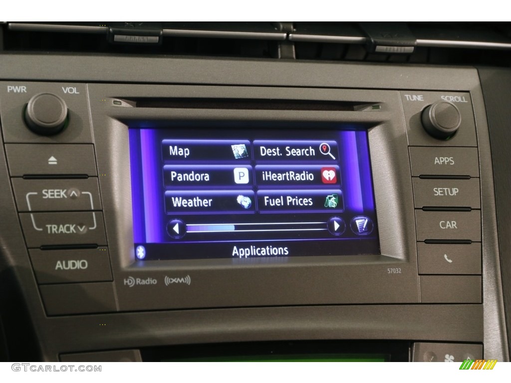2014 Prius Three Hybrid - Nautical Blue Metallic / Dark Gray photo #13