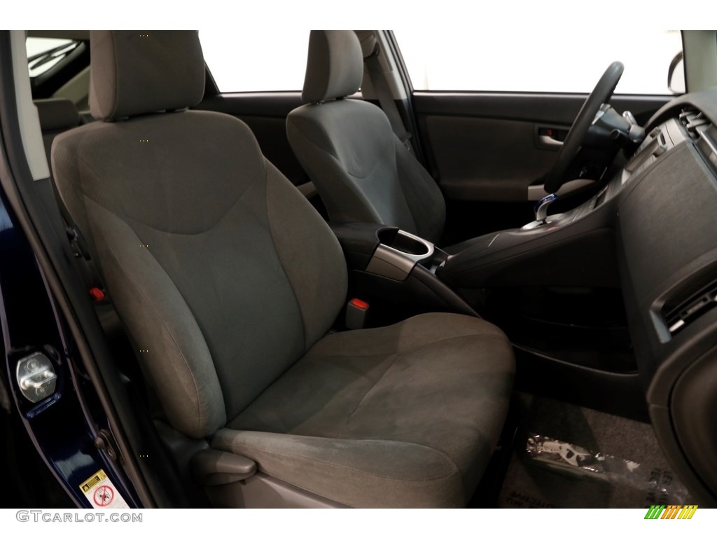 2014 Prius Three Hybrid - Nautical Blue Metallic / Dark Gray photo #17