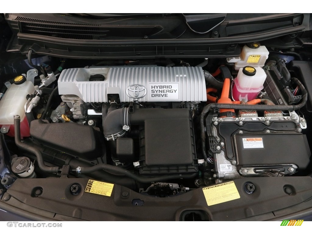 2014 Prius Three Hybrid - Nautical Blue Metallic / Dark Gray photo #21