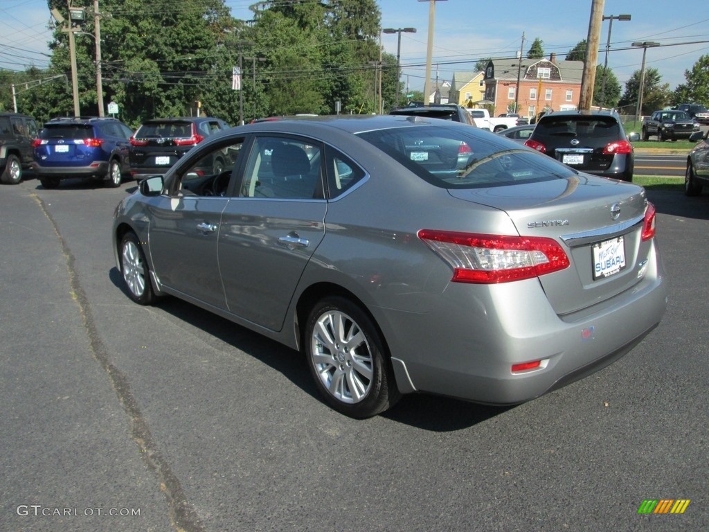 2013 Sentra SL - Magnetic Gray Metallic / Charcoal photo #8