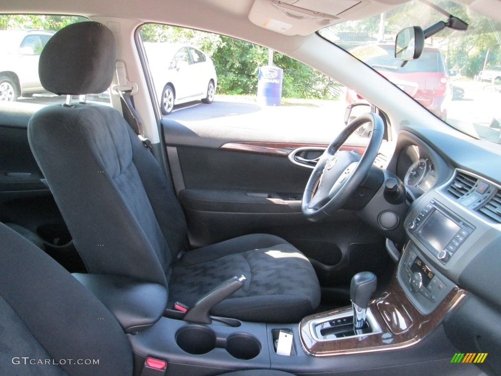 2013 Sentra SL - Magnetic Gray Metallic / Charcoal photo #17