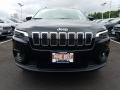 2019 Diamond Black Crystal Pearl Jeep Cherokee Latitude Plus 4x4  photo #2