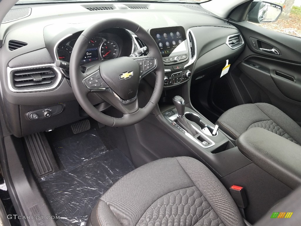 Jet Black Interior 2019 Chevrolet Equinox LT AWD Photo #129259704