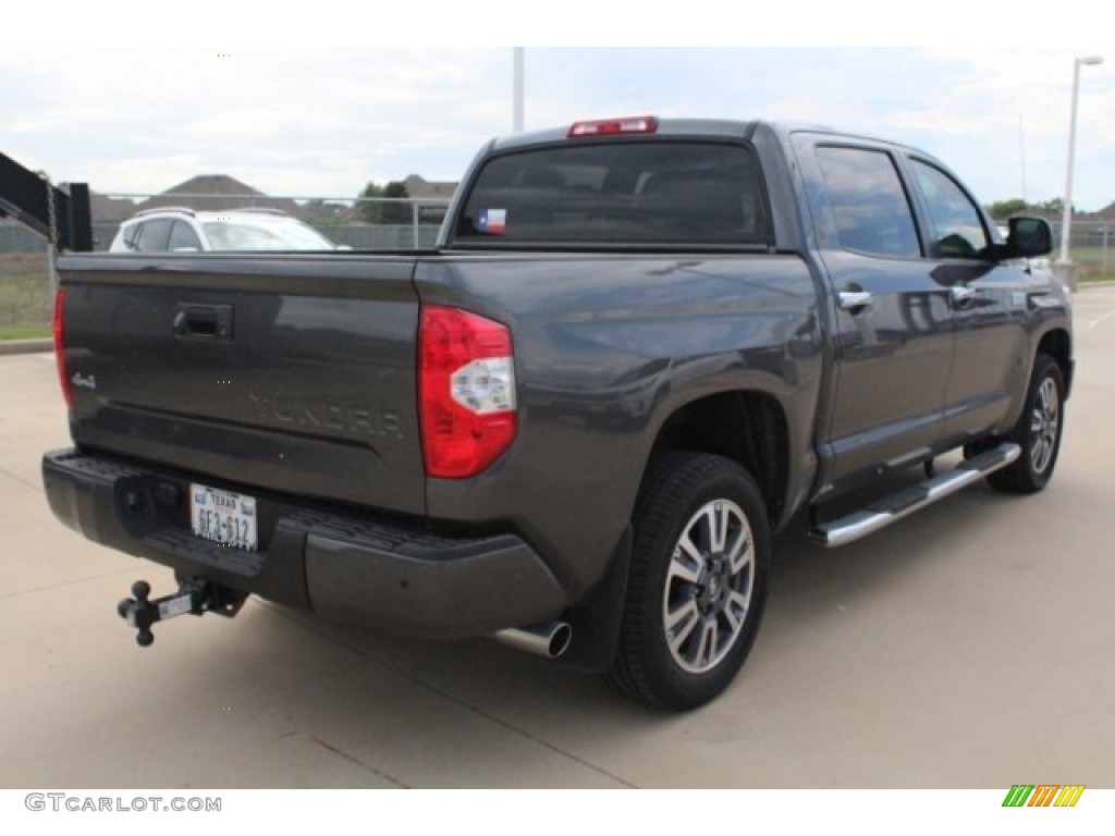 2019 Tundra Platinum CrewMax 4x4 - Magnetic Gray Metallic / Black photo #8