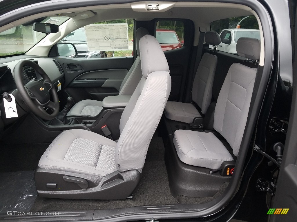 2019 Chevrolet Colorado WT Extended Cab Rear Seat Photo #129260007