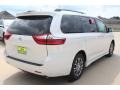 2019 Blizzard Pearl White Toyota Sienna XLE  photo #8