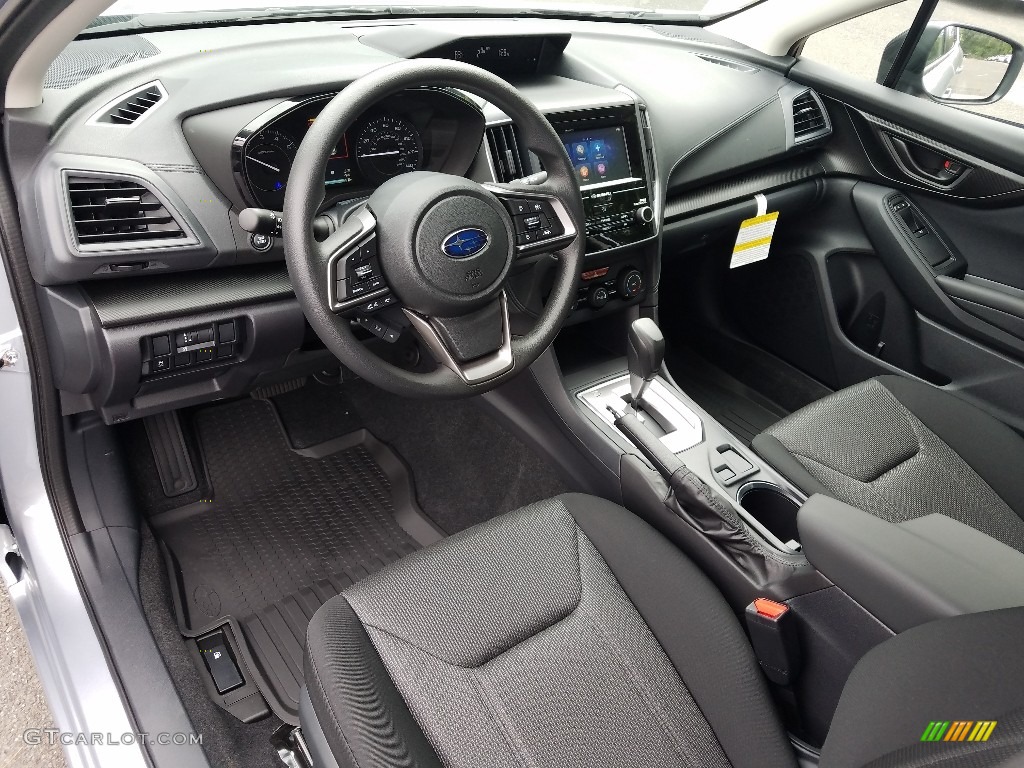 Black Interior 2019 Subaru Impreza 2.0i 5-Door Photo #129260573