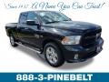 2019 Brilliant Black Crystal Pearl Ram 1500 Classic Express Quad Cab 4x4  photo #1