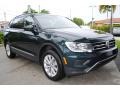 Dark Moss Green Metallic - Tiguan SE Photo No. 2