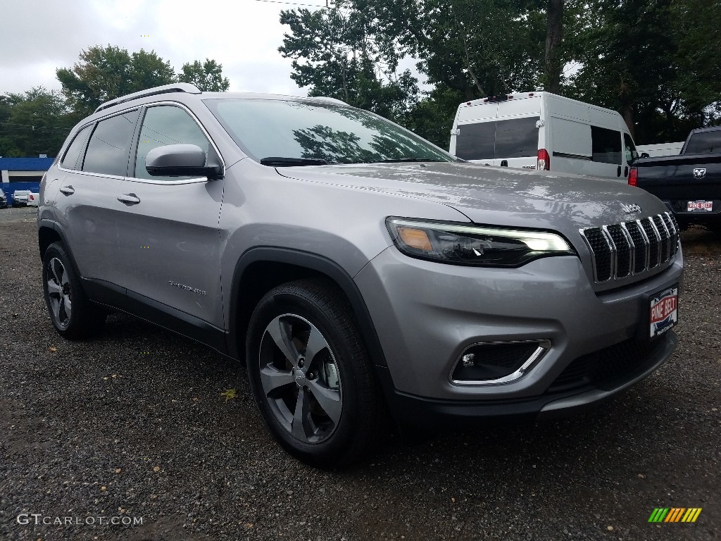 2019 Cherokee Limited 4x4 - Billet Silver Metallic / Black photo #1