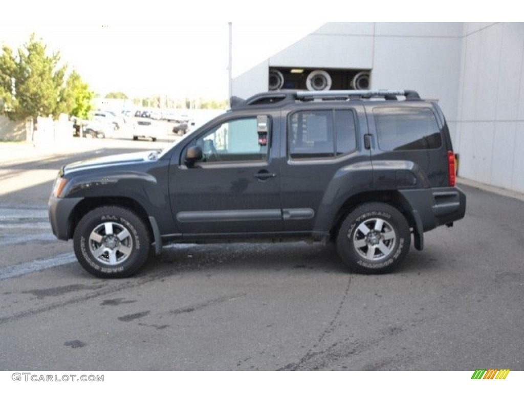 2012 Xterra Pro-4X 4x4 - Night Armor / Pro 4X Gray/Steel photo #3