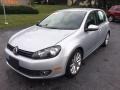 2012 Reflex Silver Metallic Volkswagen Golf 4 Door TDI  photo #2