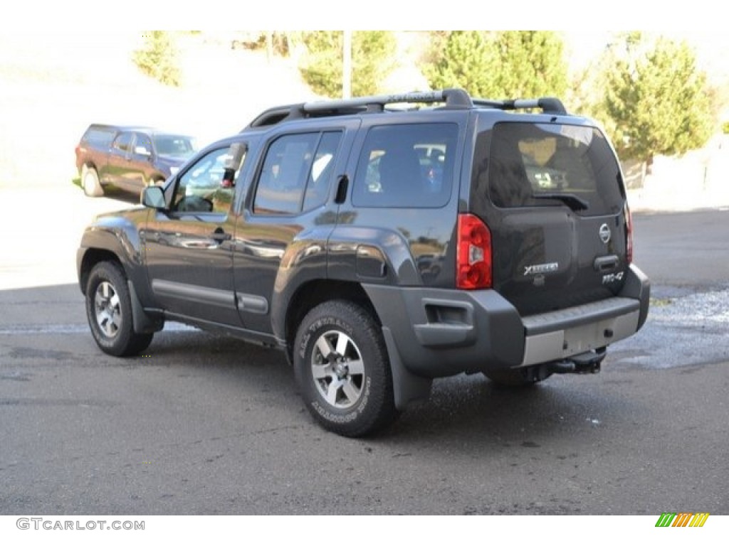 2012 Xterra Pro-4X 4x4 - Night Armor / Pro 4X Gray/Steel photo #4