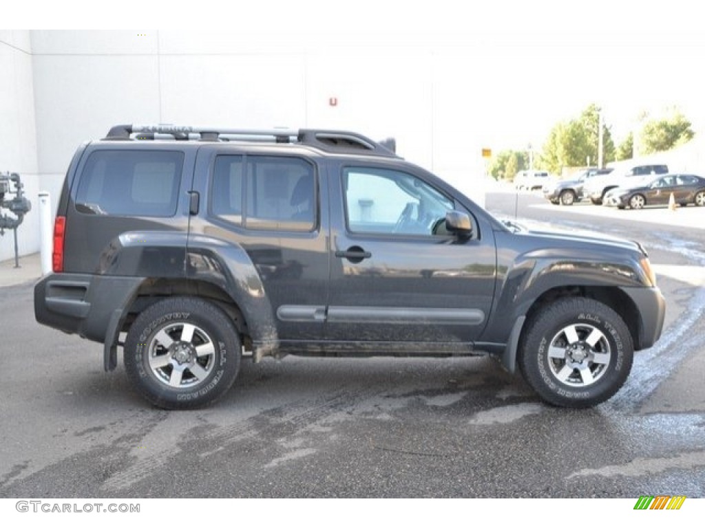 2012 Xterra Pro-4X 4x4 - Night Armor / Pro 4X Gray/Steel photo #7