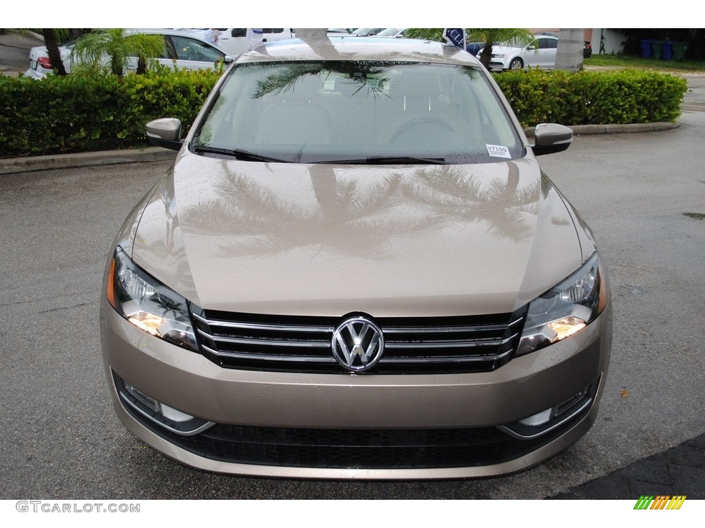2015 Passat Wolfsburg Edition Sedan - Titanium Beige / Cornsilk Beige photo #3