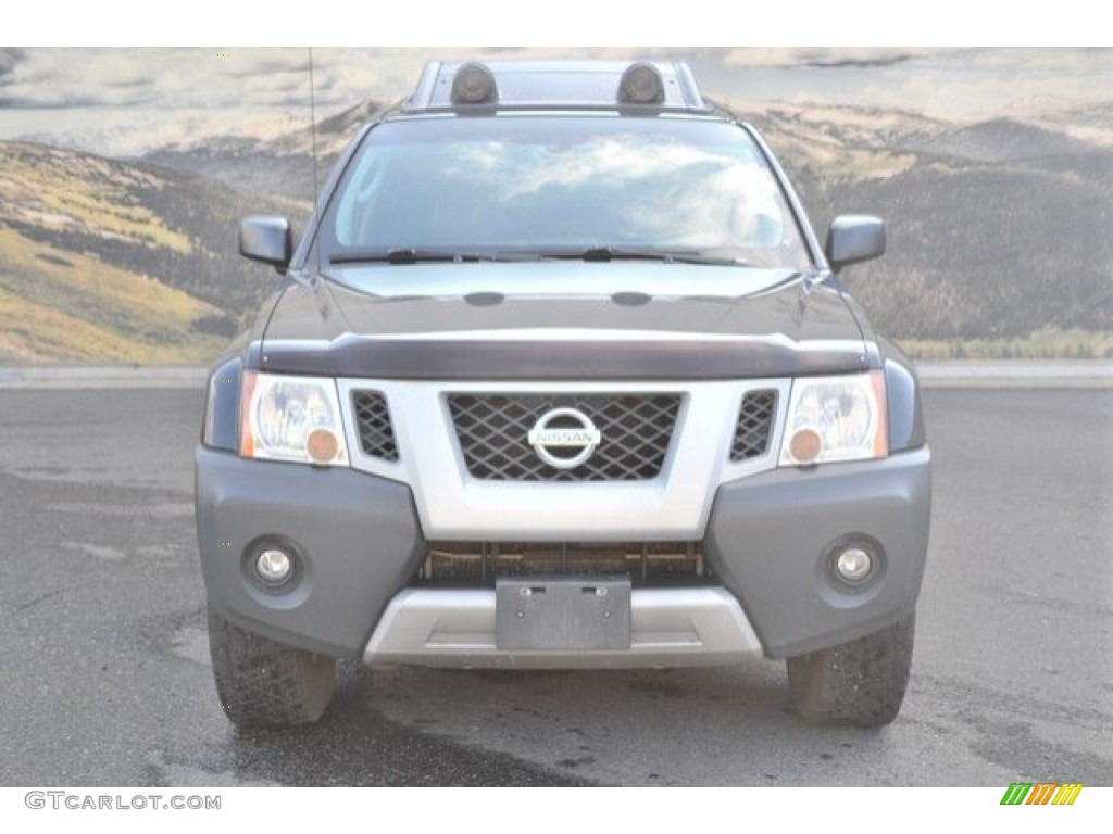 2012 Xterra Pro-4X 4x4 - Night Armor / Pro 4X Gray/Steel photo #8