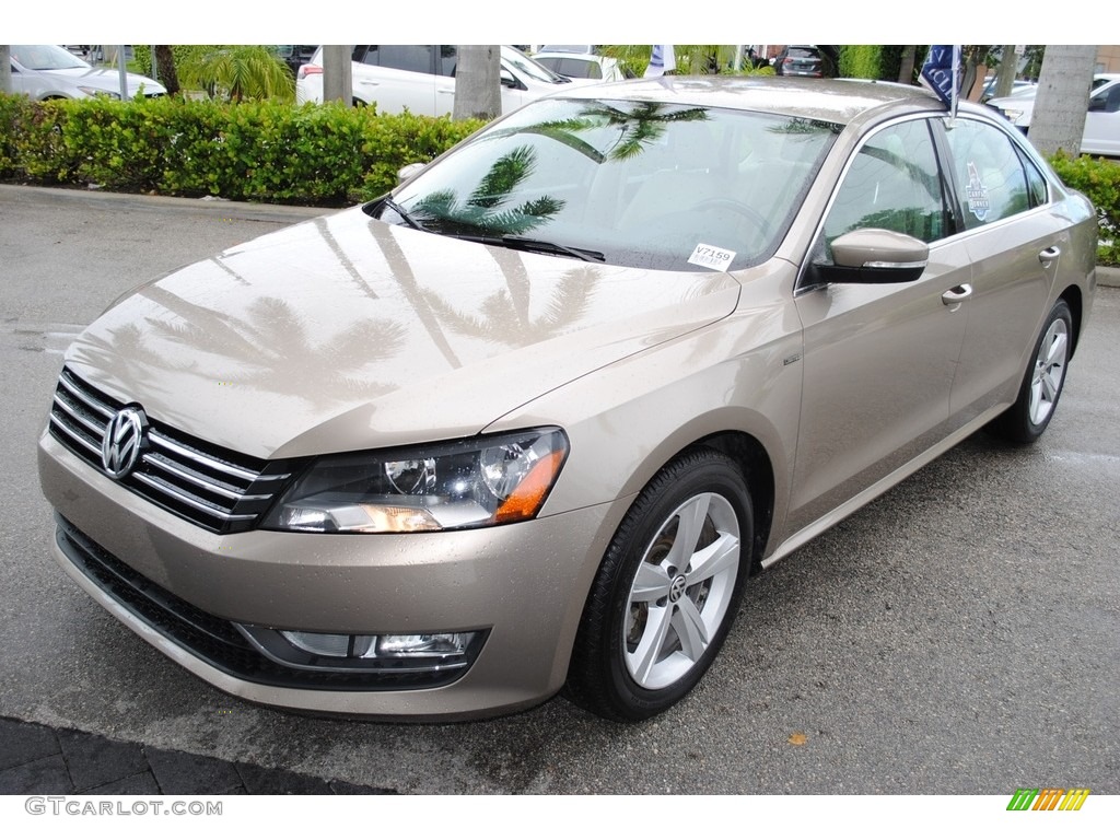 2015 Passat Wolfsburg Edition Sedan - Titanium Beige / Cornsilk Beige photo #4