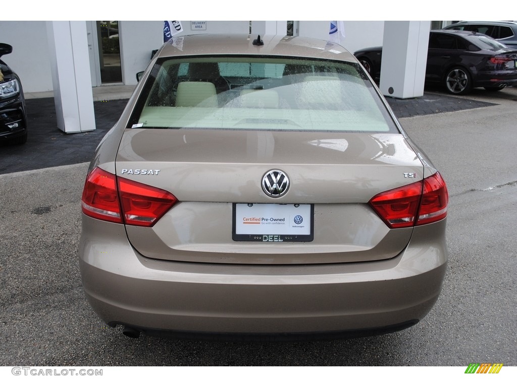 2015 Passat Wolfsburg Edition Sedan - Titanium Beige / Cornsilk Beige photo #8