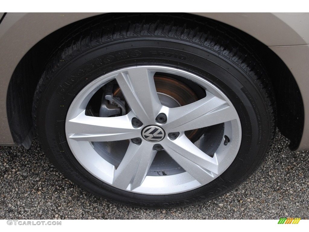 2015 Passat Wolfsburg Edition Sedan - Titanium Beige / Cornsilk Beige photo #11