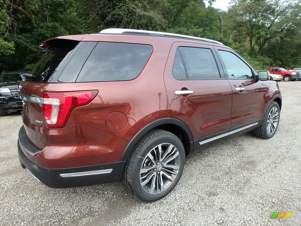 2018 Explorer Platinum 4WD - Cinnamon Glaze / Medium Soft Ceramic photo #2