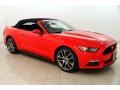 2015 Race Red Ford Mustang EcoBoost Premium Convertible  photo #2