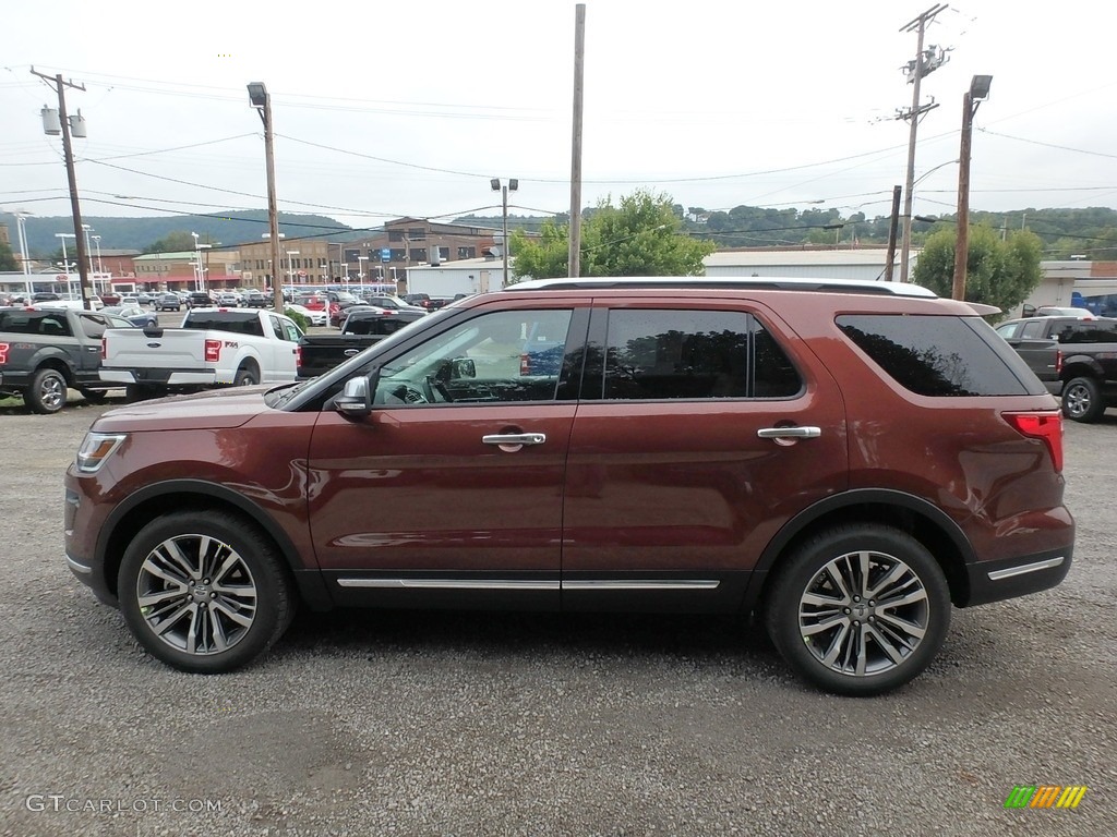 2018 Explorer Platinum 4WD - Cinnamon Glaze / Medium Soft Ceramic photo #5