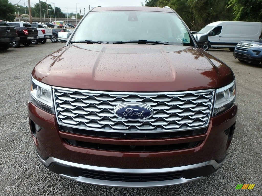 2018 Explorer Platinum 4WD - Cinnamon Glaze / Medium Soft Ceramic photo #7