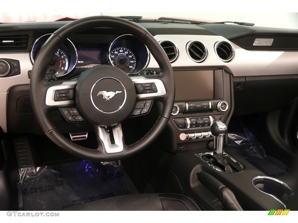 2015 Mustang EcoBoost Premium Convertible - Race Red / Ebony photo #7