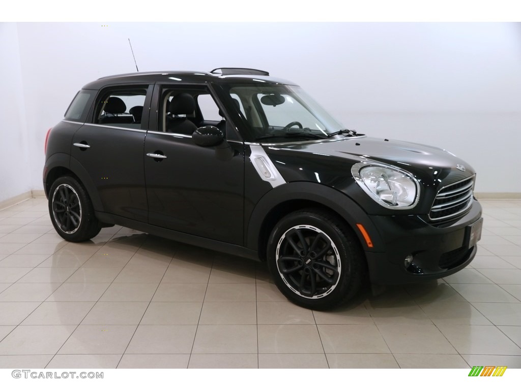 2015 Countryman Cooper - Absolute Black Metallic / Carbon Black photo #1