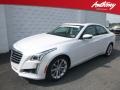 Crystal White Tricoat 2017 Cadillac CTS Luxury AWD