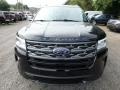 2018 Shadow Black Ford Explorer XLT 4WD  photo #8