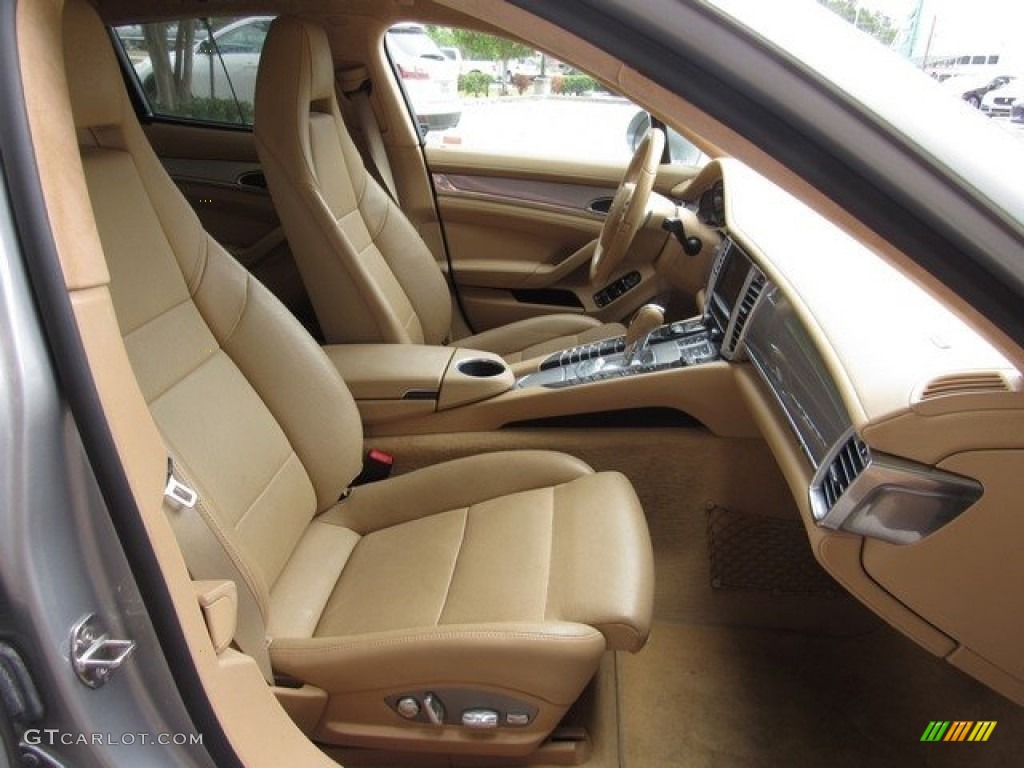 2010 Panamera 4S - Platinum Silver Metallic / Luxor Beige photo #5
