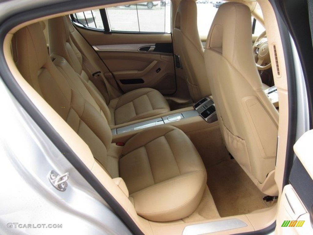 2010 Panamera 4S - Platinum Silver Metallic / Luxor Beige photo #19