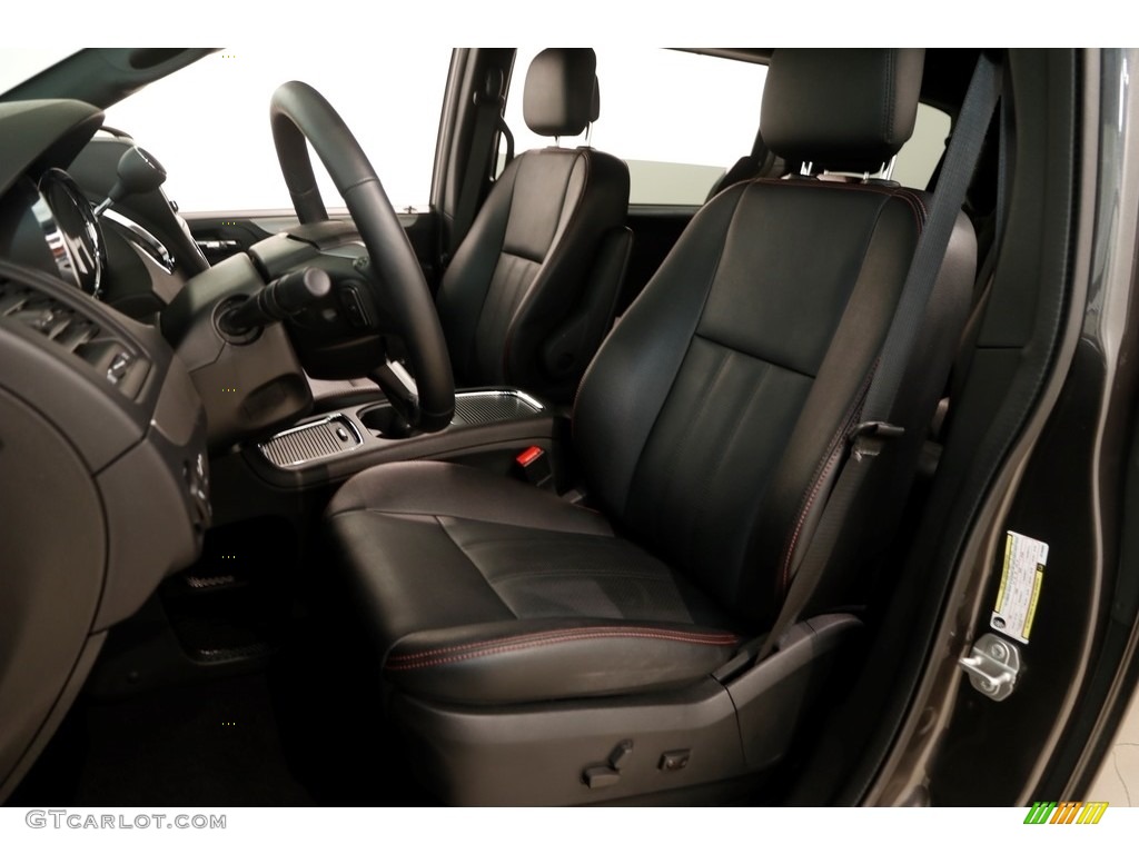 Black Interior 2018 Dodge Grand Caravan GT Photo #129270720