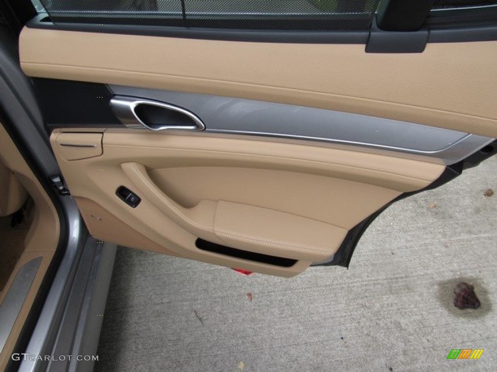 2010 Panamera 4S - Platinum Silver Metallic / Luxor Beige photo #22