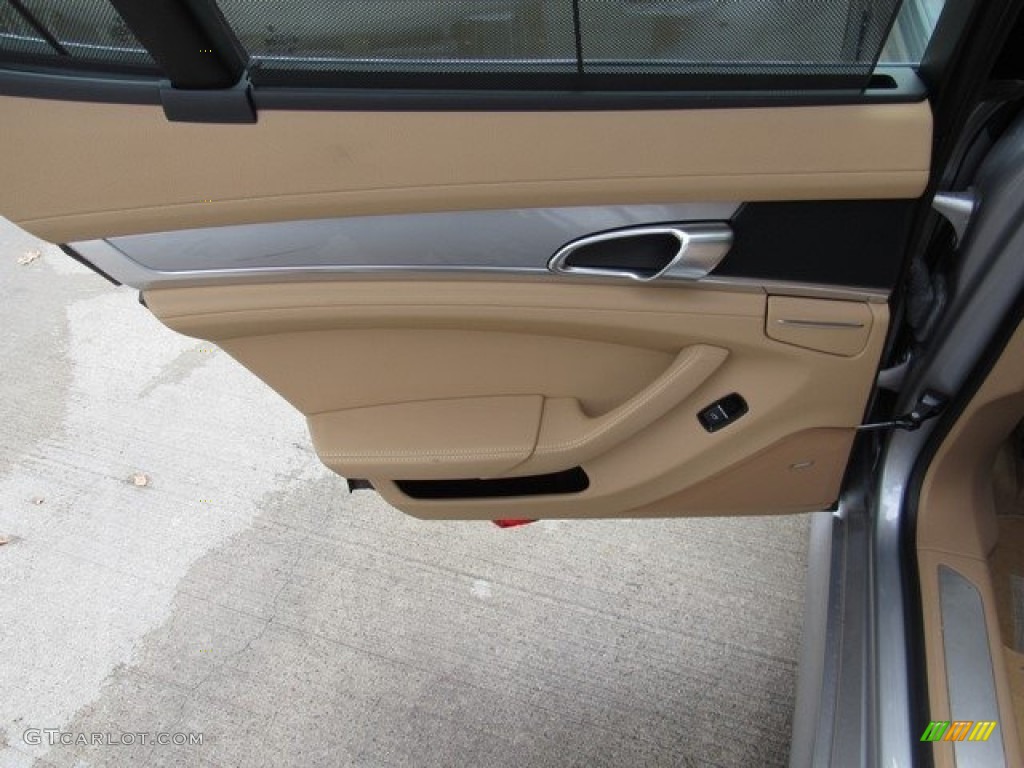 2010 Panamera 4S - Platinum Silver Metallic / Luxor Beige photo #23