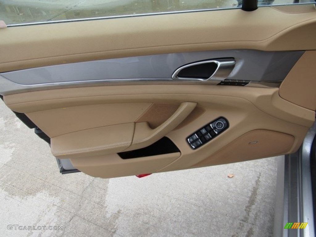 2010 Panamera 4S - Platinum Silver Metallic / Luxor Beige photo #24